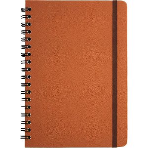Caderno 01x1 cp.dura colegial classica caramelo 80f - cicero (unidade)