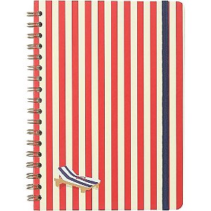 Caderno 01x1 cp.dura colegial praia sol 80fls. - cicero (unidade)