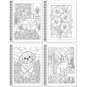 Caderno 01x1 cp.dura colegial sua arte livre 80fls 204x234mm - tamoio (pct.c/04)
