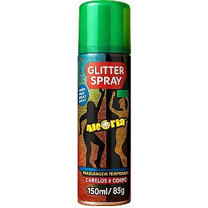 Pinta cabelo 150ml glitter cabelo/corpo vd - dalegria (cx.c/12)
