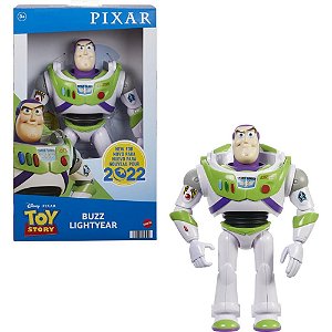 Boneco e personagem pixar toy story basic buzz 30c - mattel (unidade)