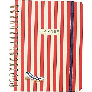 Agenda/planner permanente praia semanal sol 100f 148x210 - cicero (unidade)