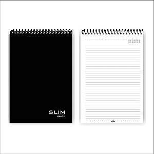 Caderno 01x1 capa dura espiral super.(canhoto) pt 80f - romitec (pct.c/04)