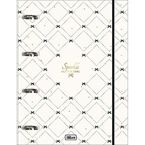 Fichario cartonado soho 48fls c/elastico - tilibra (unidade)