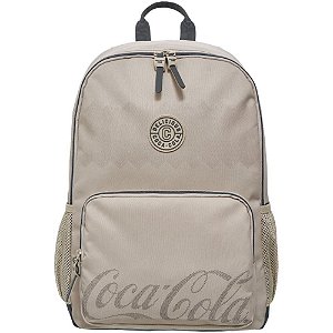 Mochila coca-cola nomad bege - pacific (unidade)