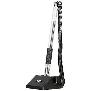 Caneta para balcao daily c/suporte mini 0,5mm pt - deli (blister)