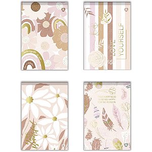 Bloco para rascunho mulher 80f - animativa (pct.c/04)