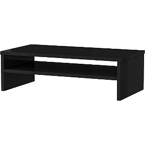 Suporte para monitor s/gavetas standard mdf black - souza (unidade)