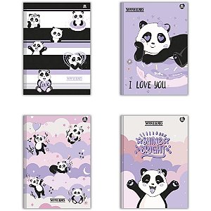 Caderno brochurao capa dura my friend 80fls. - animativa (pct.c/05)