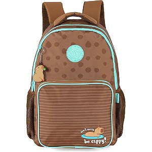 Mochila infantil up4you capivara verde g - luxcel (unidade)