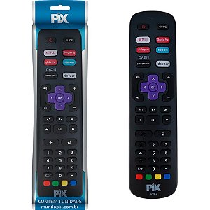 Controle remoto universal tv universal c/teclas de atalh - santana centro (unidade)