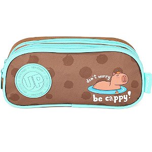 Estojo triplo up4you capivara verde - luxcel (unidade)