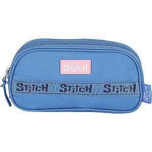 Estojo triplo stitch azul - luxcel (unidade)