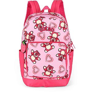 Mochila lotso rosa g - luxcel (unidade)
