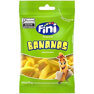 Doce bananas 35g - fini (dp.c/10)