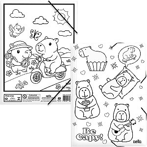 Pasta aba elastica plastica capivara ar be cappy ii p/colo - dello (pct.c/10)