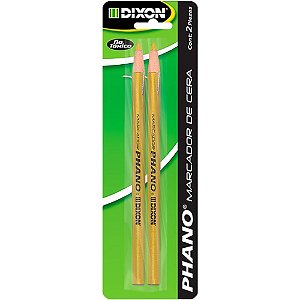 Lapis dermatografico phano lapis de cera amarelo - canson (bl.c/02)