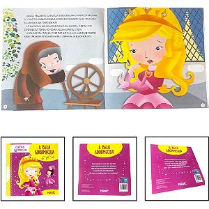 Livro infantil ilustrado bela adormecida 12pgs 20x20 - magic kids (unidade)