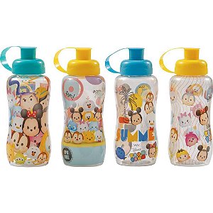 Squeeze tsum tsum sleeve pet 550ml (sortido) - plasduran (unidade)