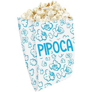 Embalagem para alimentos saco fundo pipoca 18x11x5cm - festcolor (pct.c/100)