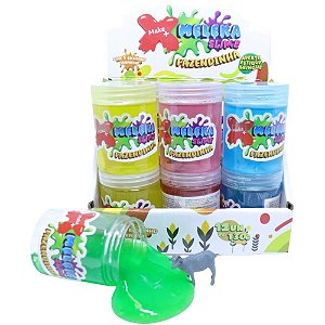 Slime meleka fazendinha sortido 130g - make+ (dp.c/12)