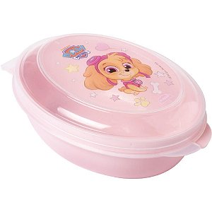 Saboneteira patrulha canina rosa - plasutil (unidade)