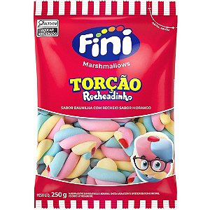 Doce marsh recheado colorido 250g - fini (unidade)