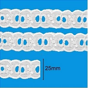 Aviamento passafita 13.7m. 25mm bc mod2 - nybc (rolo)