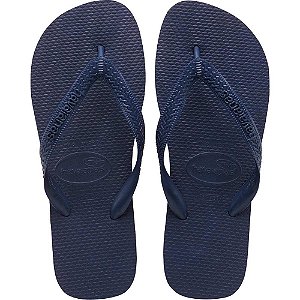Chinelo havaianas top 37/8 marinho - havaianas (par)