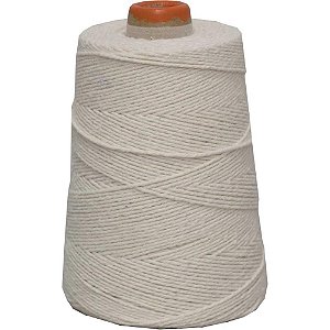 Barbante cru 600g 6 fios rolo 610m - textil piratininga (unidade)
