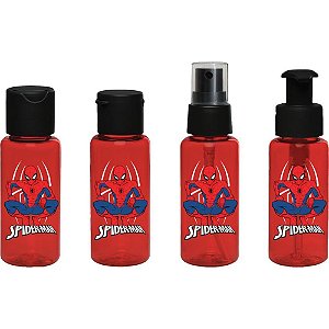 Organizador spider man kit viagem 4pcs 60m - tiba (unidade)