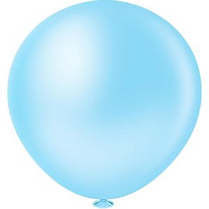 Balao gigante fat ball azul claro - riberball (unidade)