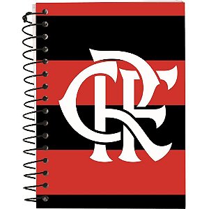 Caderneta 1/8 flamengo esp.cd 100x137mm 96fl - kit (pct.c/04)