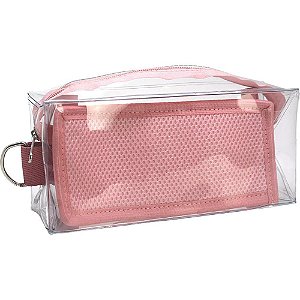 Estojo simples itabag porta charm rose - obi do brasil (unidade)