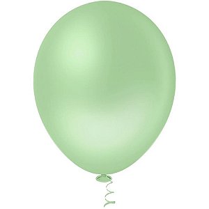 Balao 16 liso verde eucalipto - riberball (pct.c/12)