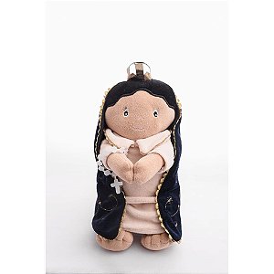 Boneca de pelucia religioso nossa senhora 32cm - zip (unidade)