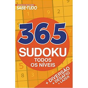 Livro de atividades 365 sudoku - online editora (unidade)