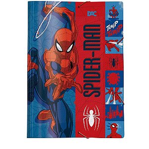 Pasta aba elastica plastica homem aranha s/lombo - dac (pct.c/10)