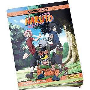 Album de figurinhas naruto classic brochura - panini (unidade)