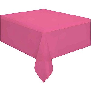 Toalha plastica 78x78cm pink - xingo embalagens (pct.c/10)