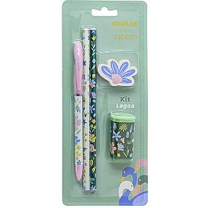 Kit escolar cicero 1can+2lapis+1borr+1apon - molin (unidade)