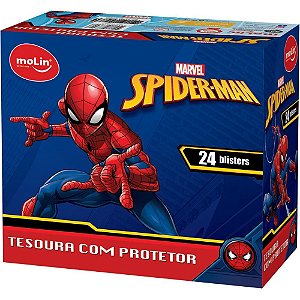 Tesoura spiderman 2mod. - molin (unidade)