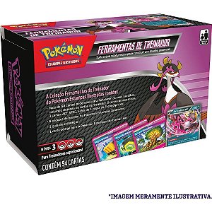 Jogo de cartas pokemon me02 ferramentas trein - copag (unidade)