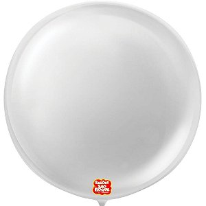 Balao bubble transparente 90cm - sao roque (unidade)