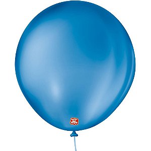 Balao 8 liso azul cobalto - sao roque (pct.c/50)