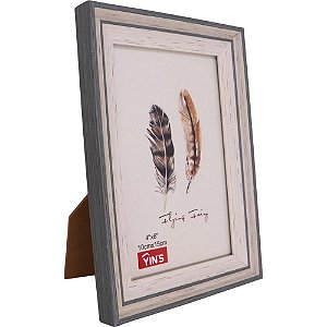 Porta retrato leblon mdf/vidro/plas 10x15c(s - tt brasil (unidade)