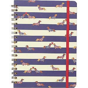 Caderno 01x1 cp.dura colegial praia cachorros 80f - cicero (unidade)