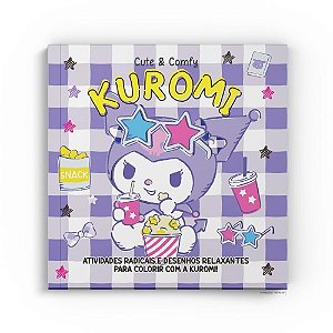 Livro infantil colorir cute e comfy kuromi - online editora (unidade)
