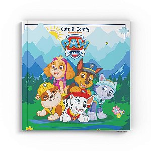 Livro infantil colorir cute e comfy patrulha canina - online editora (unidade)