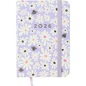 Agenda/planner 2026 melissa mini bloomy 80f 9x13c - cicero (unidade)